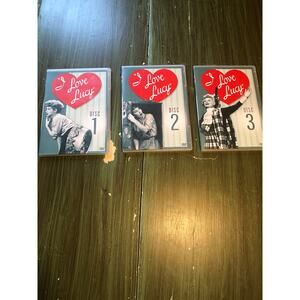 I Love Lucy Discs/DVDs 1, 2 & 3 from the 5th Season - great condition!